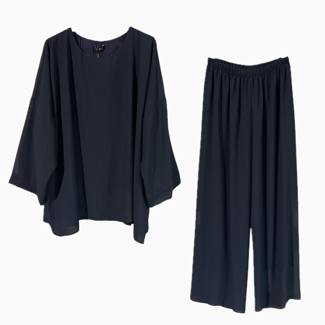 Completo donna tessuto chiffon 26090U