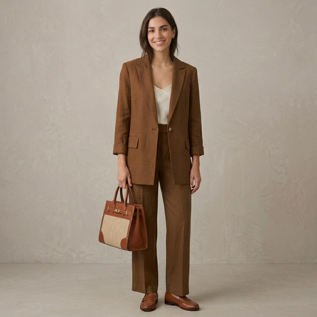 Giacca blazer misto lino/viscosa 05D224 - EXTYN