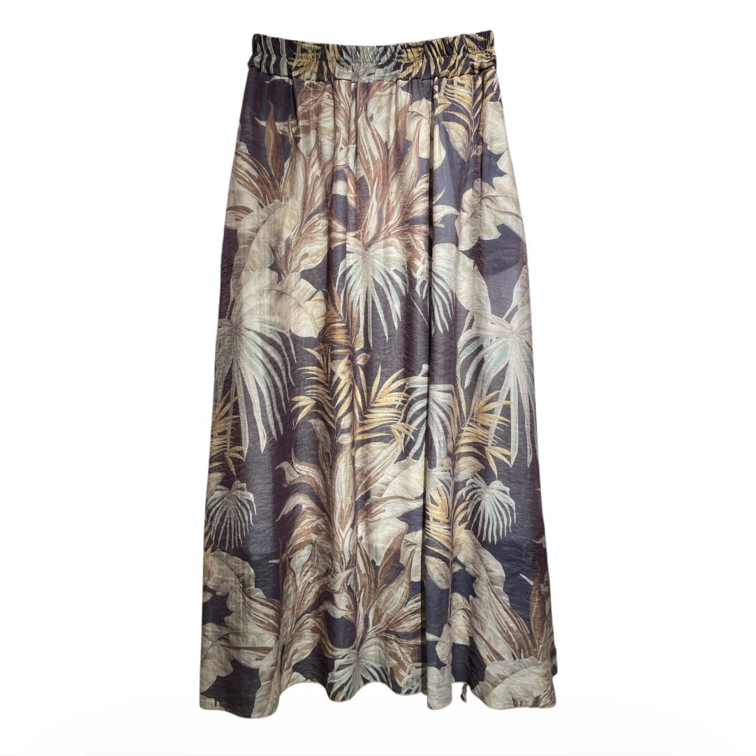 Gonna chiffon fantasia floreale 01D198 - EXTYN