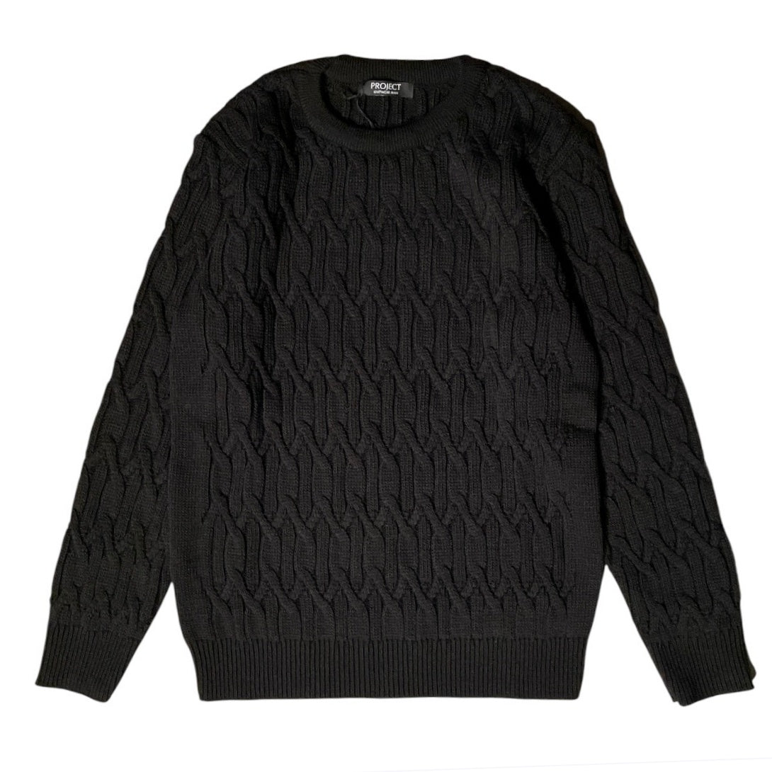 Maglia uomo motivo trecce PJ2665 - PROJECT