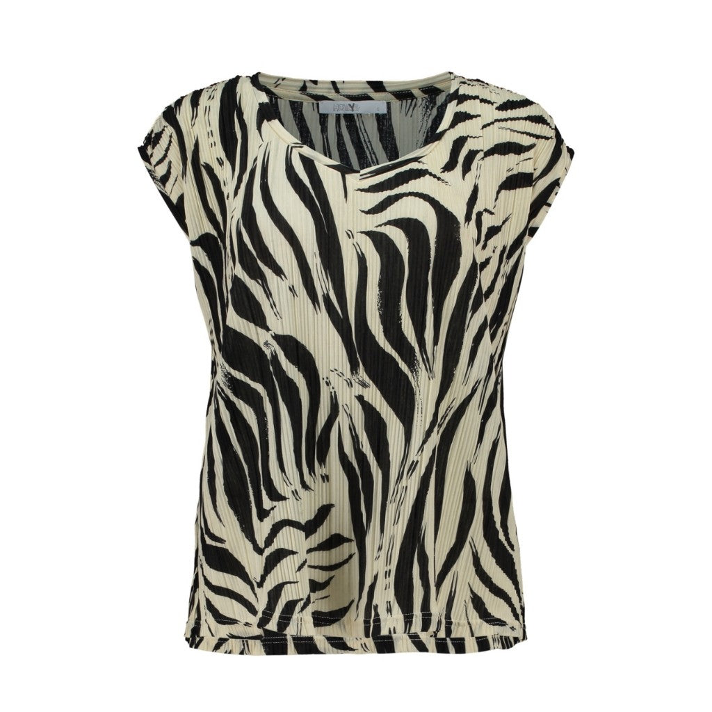 T-shirt donna fantasia animalier JU44NO- HAILYS