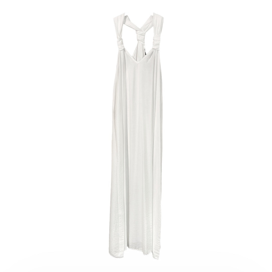 Vestito lungo tunica in viscosa 06D372 - EXTYN