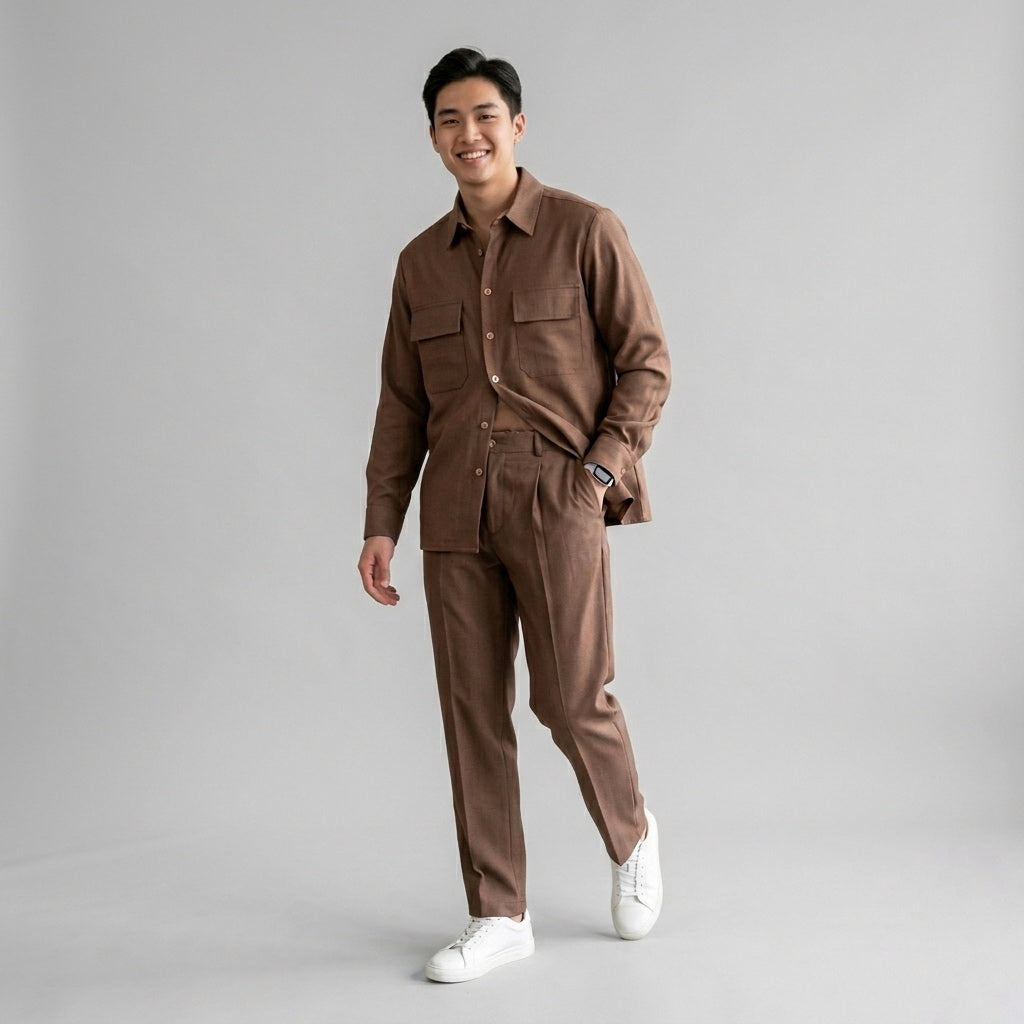 Camicia uomo overshirt FRA603 - FRANZESE