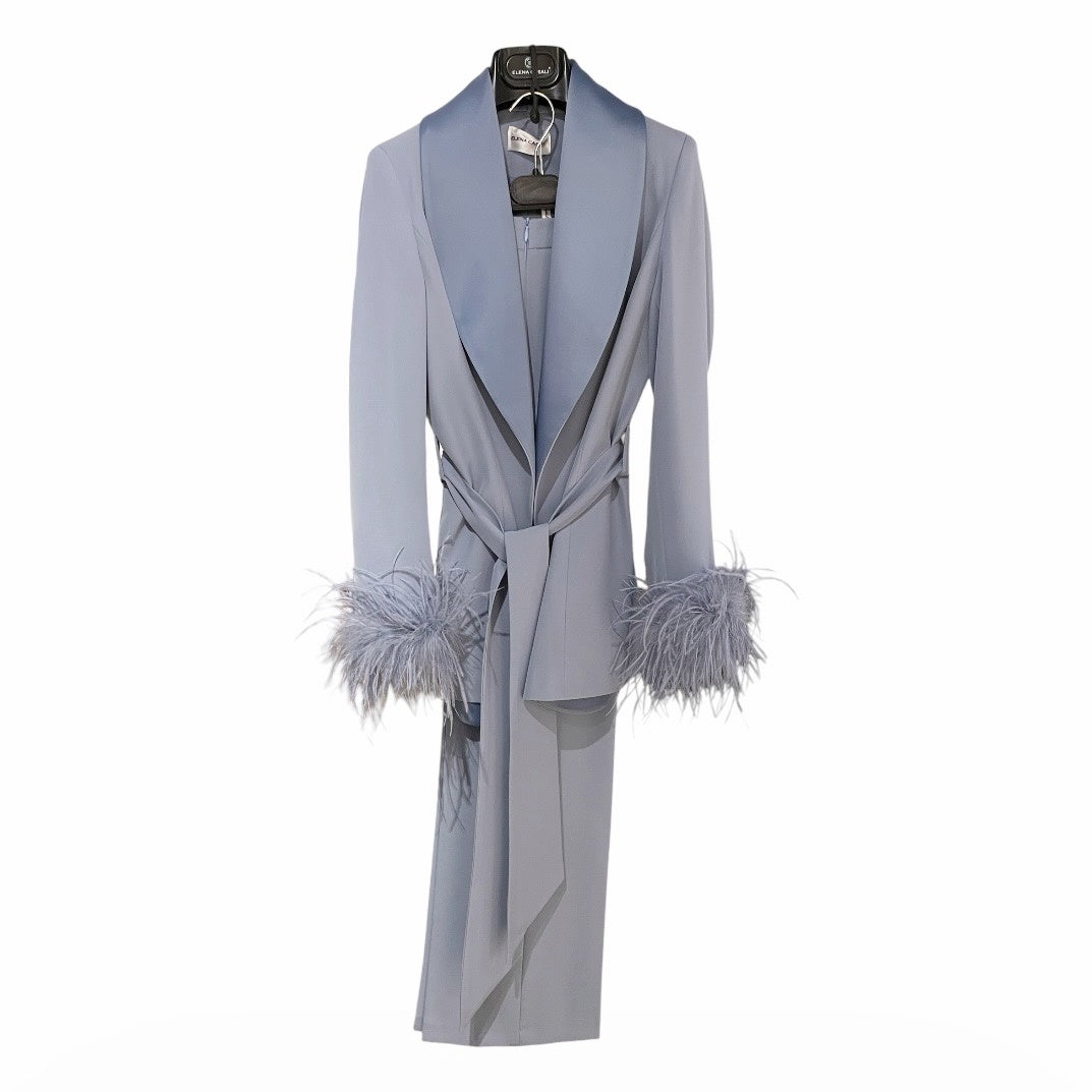 Tailleur polsini piume 04610 - ELENA CASALI