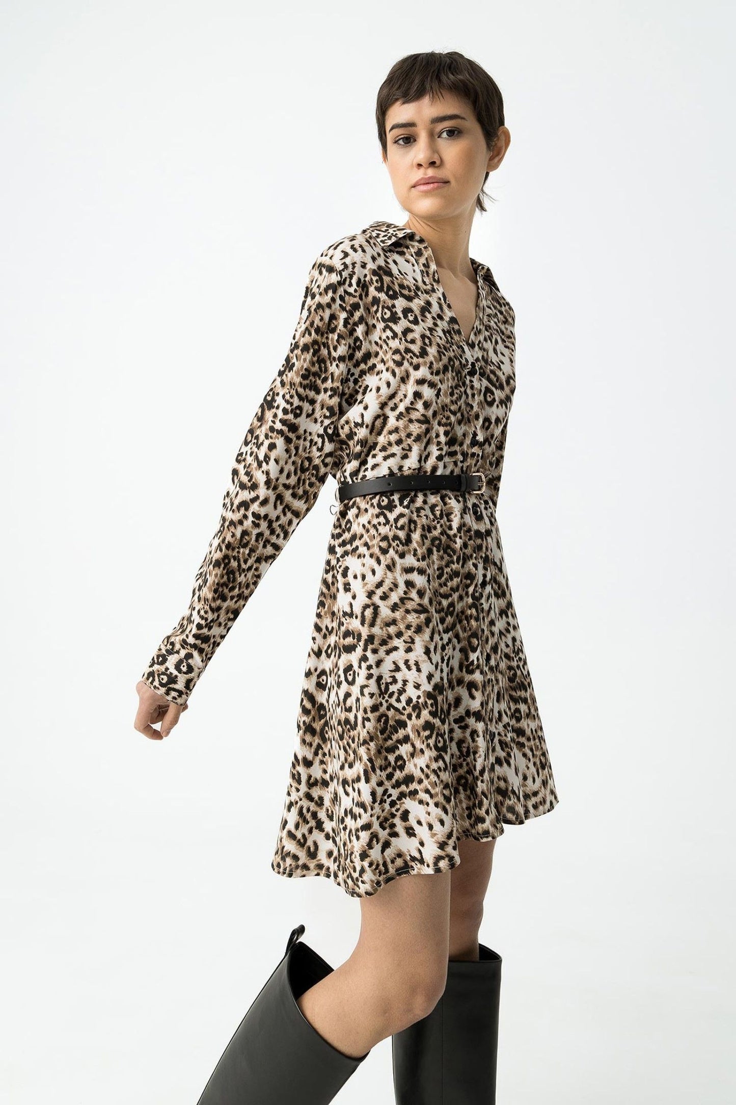 10060426-LEOPARD - Vestito - TIFFOSI WOMAN