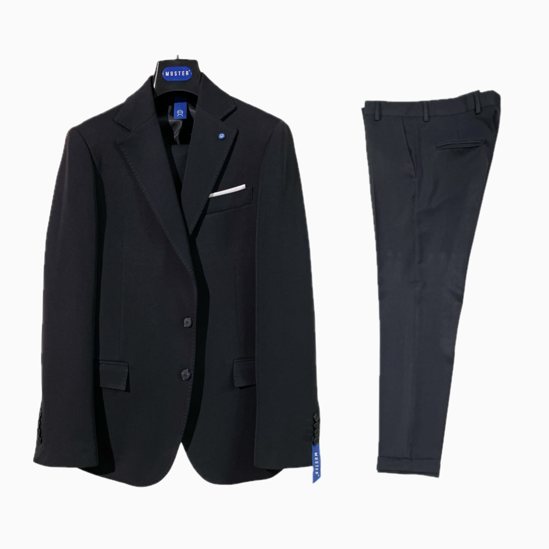 Abito uomo slim fit tessuto punto milano AB3891 - MUSTER