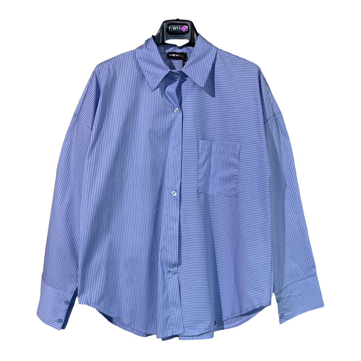 Camicia donna oversize in cotone 24047