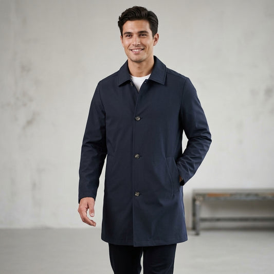 Trench uomo tessuto tecnico ZENIGATA - L'UOMO SARTORIALE