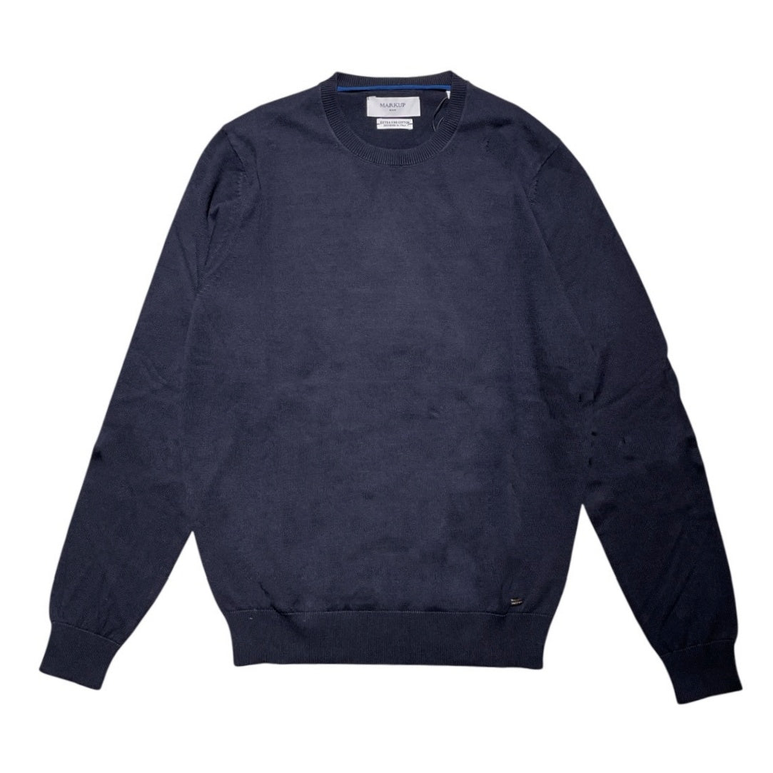 Maglia girocollo in cotone MK10001 - MARKUP