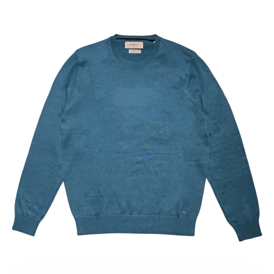 Maglia girocollo in cotone MK10001 - MARKUP