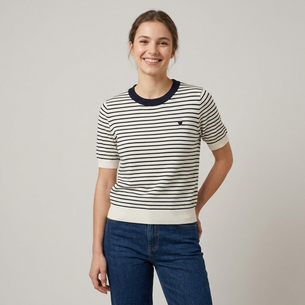 Maglia filo maniche corte 14D234 - EXTYN