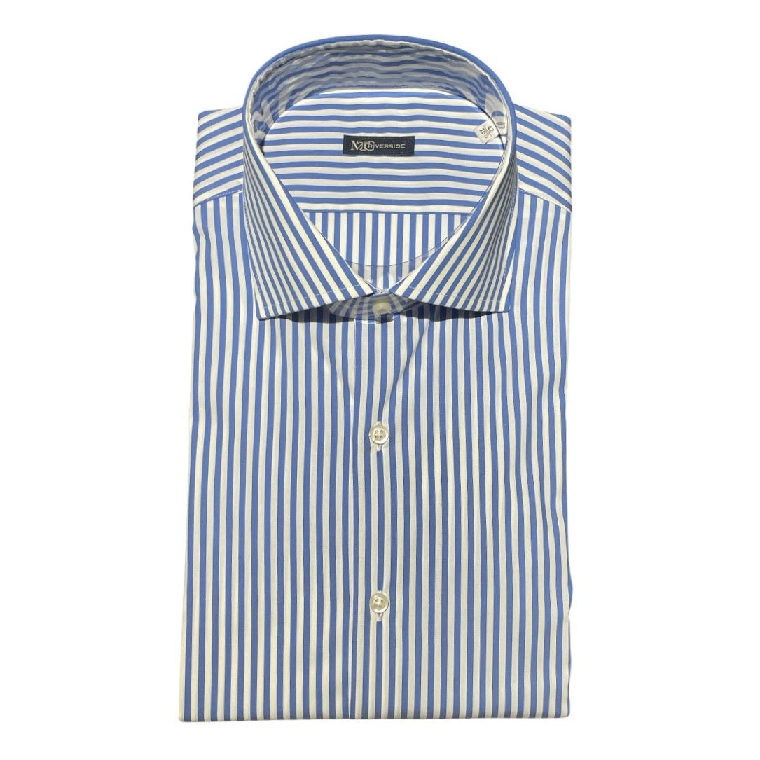 Camicia italian fit righe strette N2031-B430 - V&V