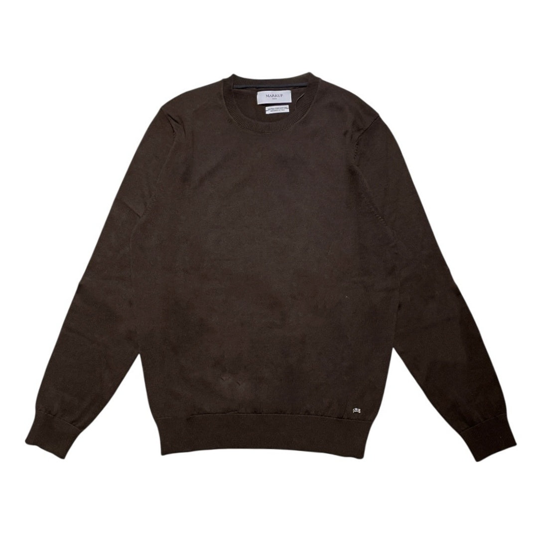 Maglia girocollo in cotone MK10001 - MARKUP