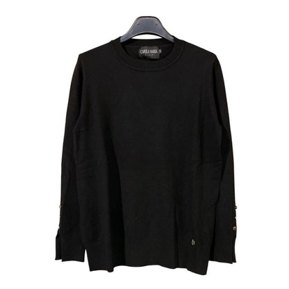 Maglia donna basic viscosa con spacchetti CM390 - CAROLA MARIA