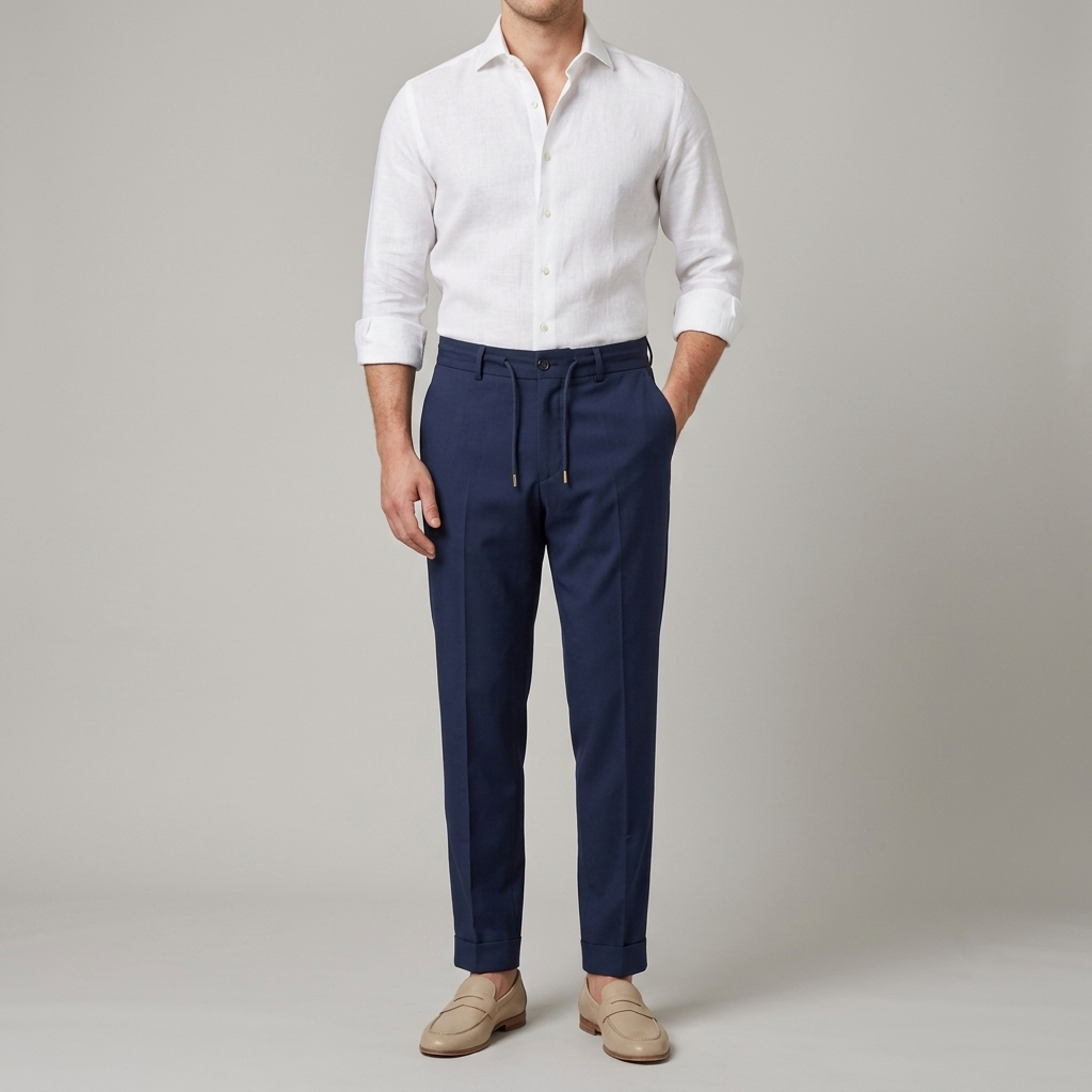 Pantalaccio uomo fresco lana ISCHIA-BOSS26 - L'UOMO SARTORIALE