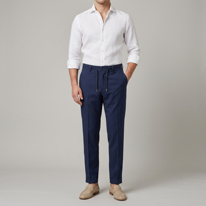 Pantalaccio uomo fresco lana ISCHIA-BOSS26 - L'UOMO SARTORIALE