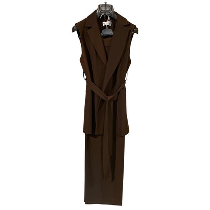 Tailleur smanicato tessuto tecnico 04635 - ELENA CASALI