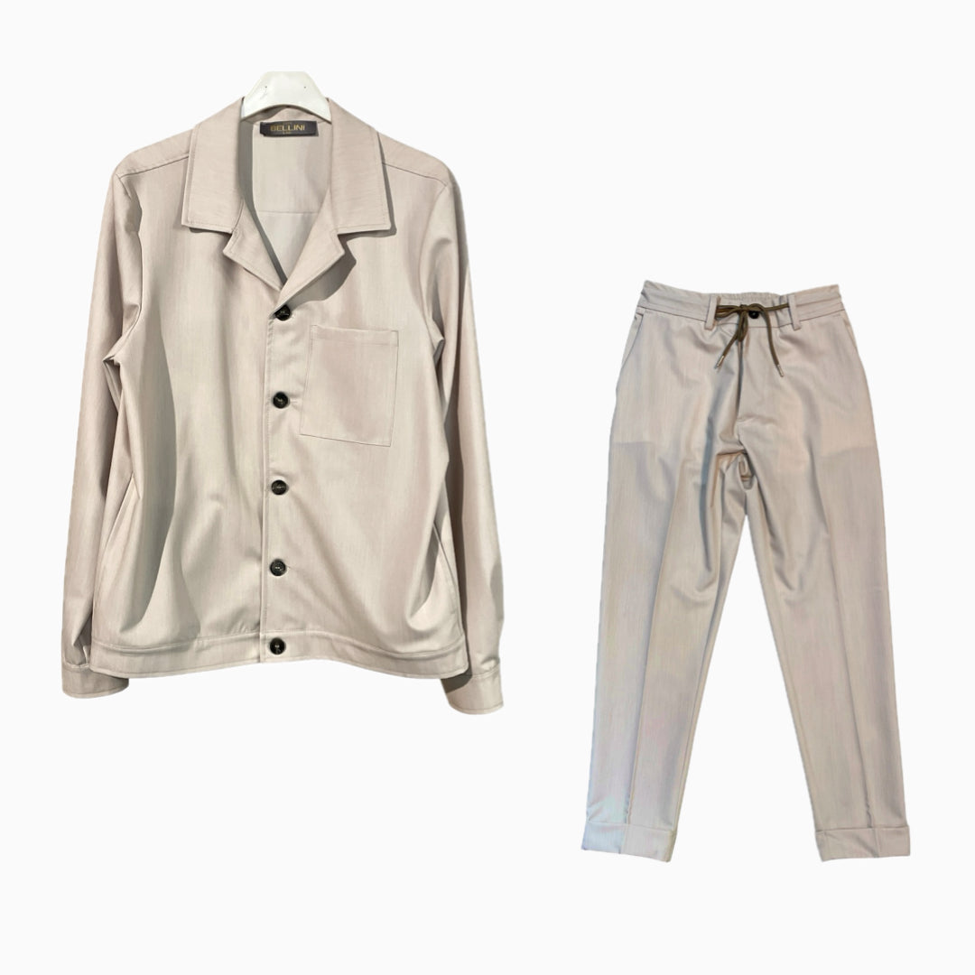 Abito uomo overshirt e pantalaccio POSILLIPO - L'UOMO SARTORIALE