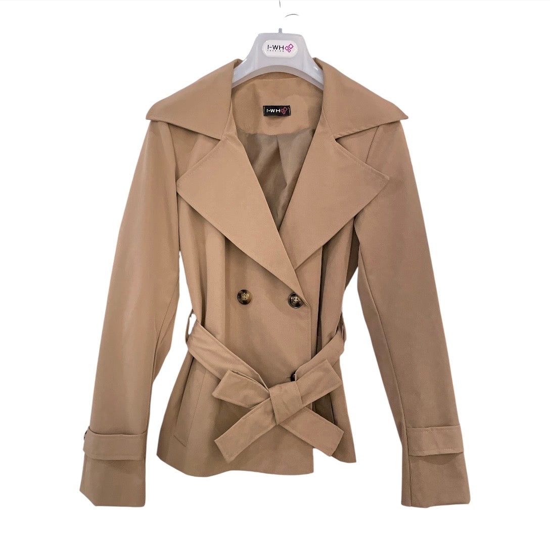 Trench corto doppio petto 6328 - FRANZESE