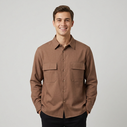 Camicia uomo overshirt FRA603 - FRANZESE