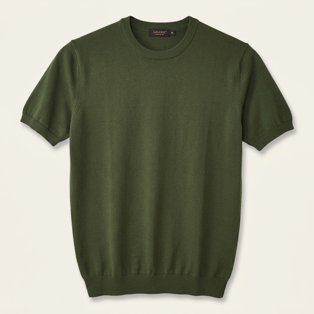 Maglia maniche corte in filo MTL699 - GALERIE