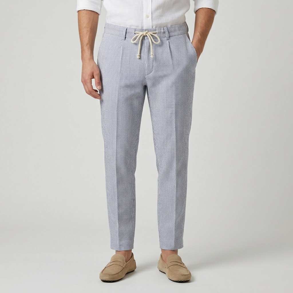 Pantalaccio puro lino ISCHIA-LINO26 - L'UOMO SARTORIALE