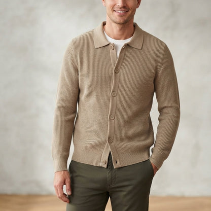 Cardigan uomo modello polo MM947 - GALERIE