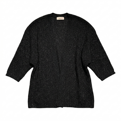 Cardigan in maglia lavorata con lurex 1677L - FRANZESE