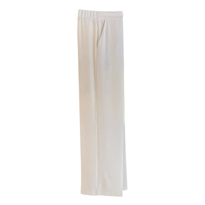 Pantalone donna palazzo tessuto fluido 02901 - ELENA CASALI