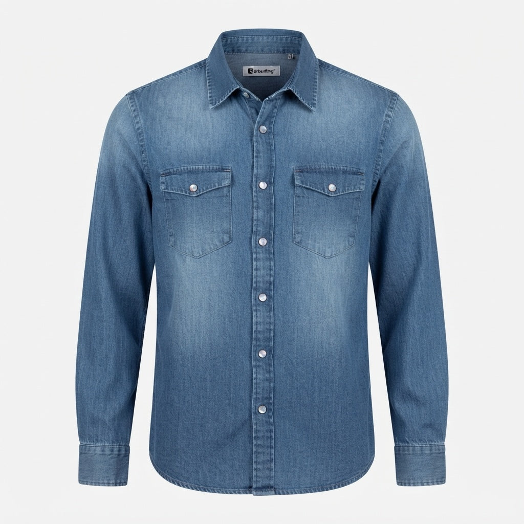 Camicia uomo in denim UR9130007 - URBAN RING