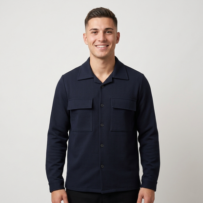 Camicia modello overshirt tessuto lavorato GF200 - FRANZESE