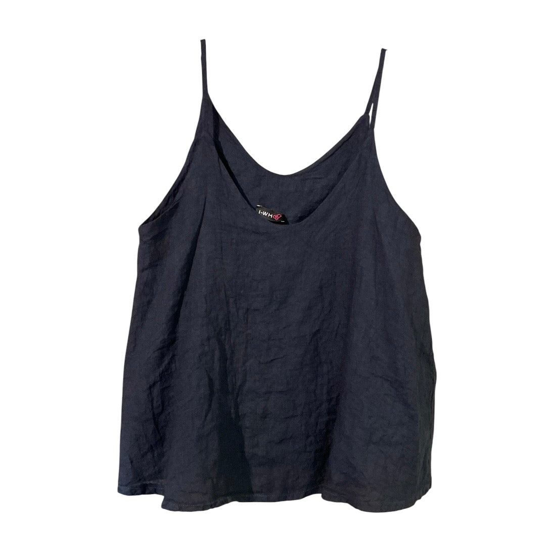 Top oversize puro lino 22281