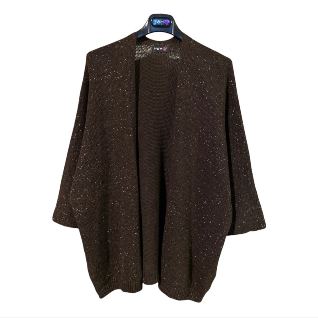 Cardigan donna inserti lurex 2594L
