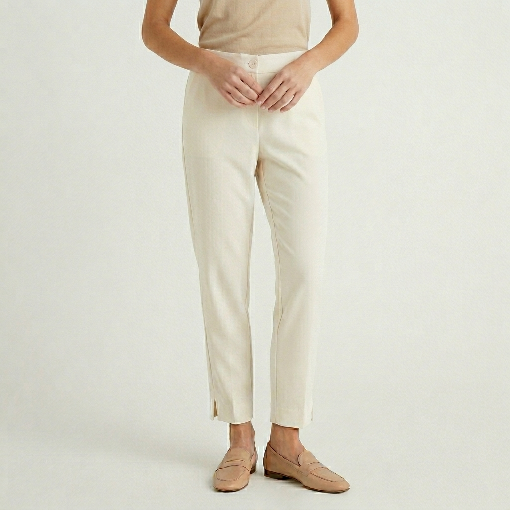 Pantalone donna tessuto fuido capri 02900-EMY - ELENA CASALI