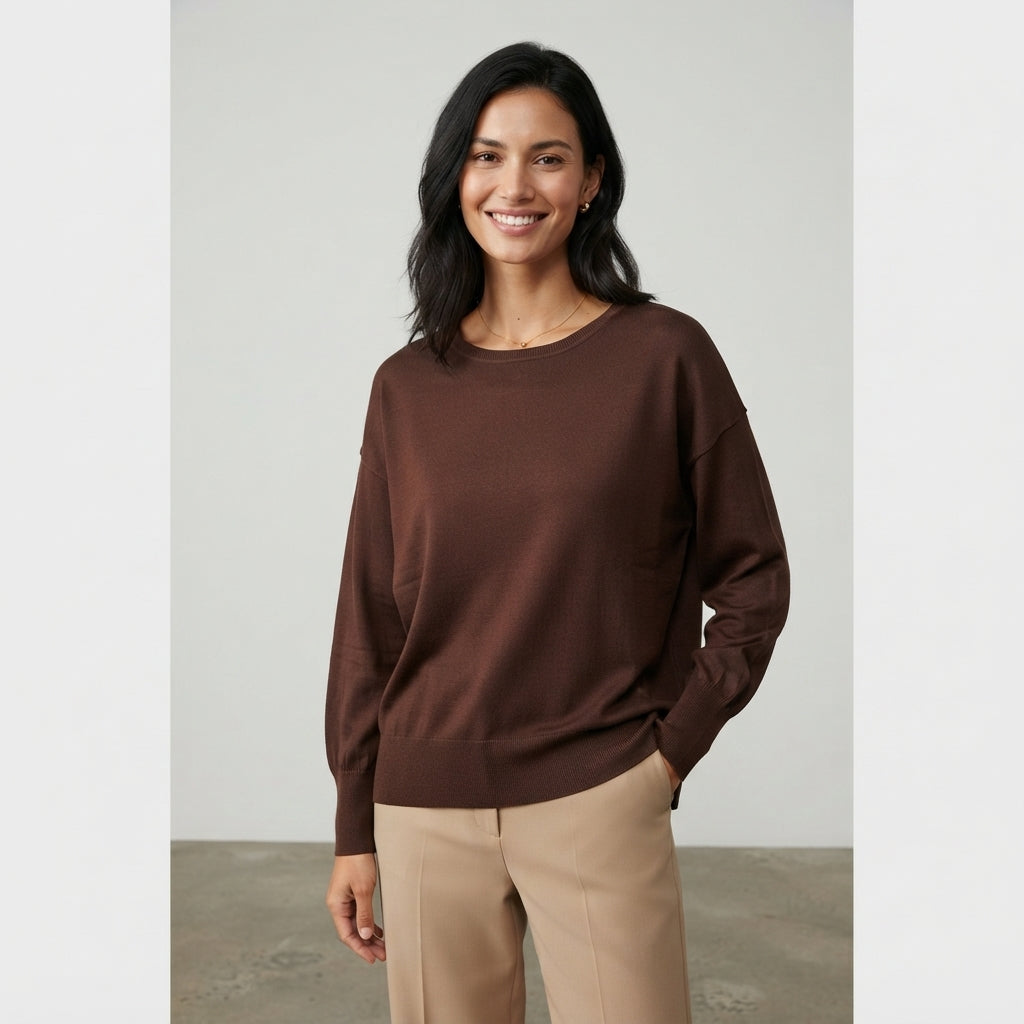 Maglia donna in viscosa fit over BS9700008 - BLASH