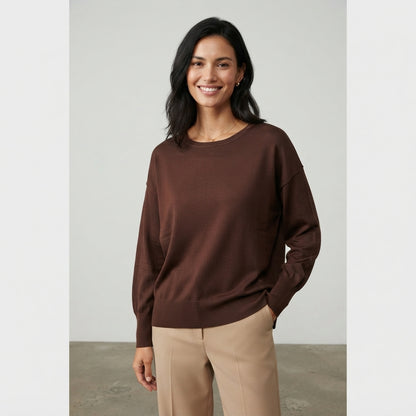Maglia donna in viscosa fit over BS9700008 - BLASH