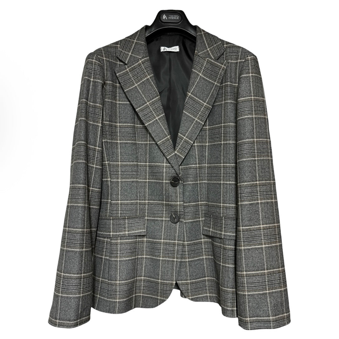Giacca donna slim fit fantasia principe di galles B98410 - AVENUE