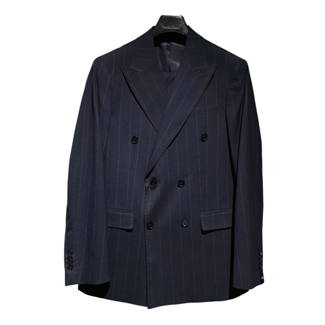 Abito uomo slim fit motivo gessato RIGA09