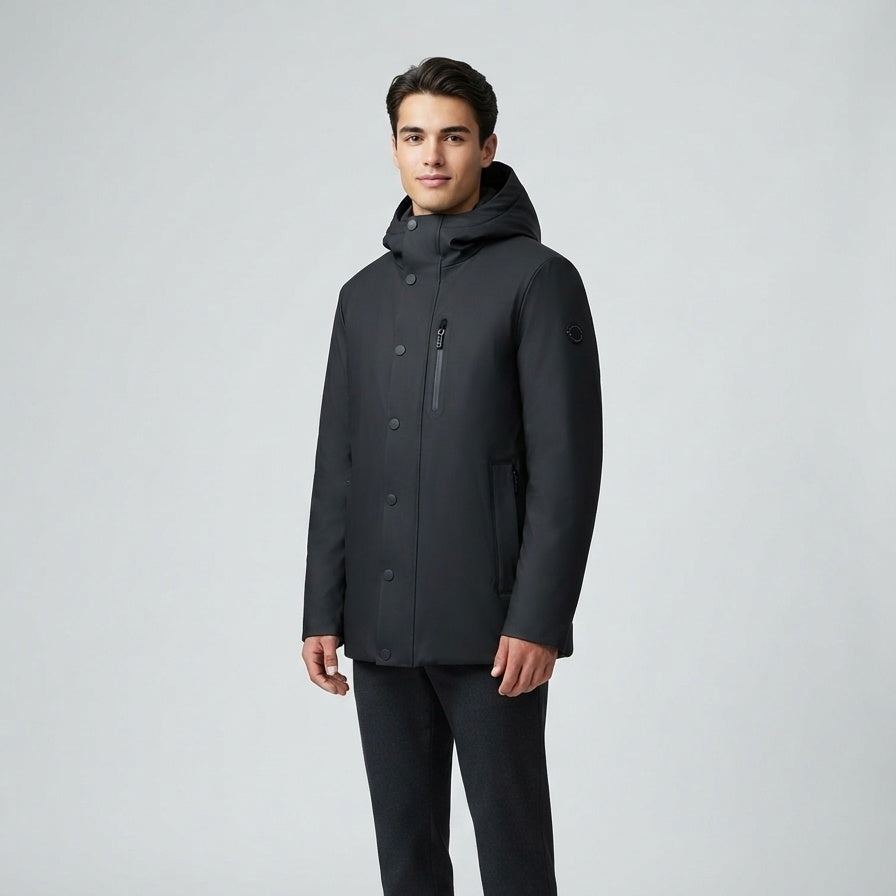 Giubbino uomo in tessuto gommato MK9940025 - MARKUP