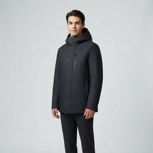 Giubbino uomo in tessuto gommato MK9940025 - MARKUP