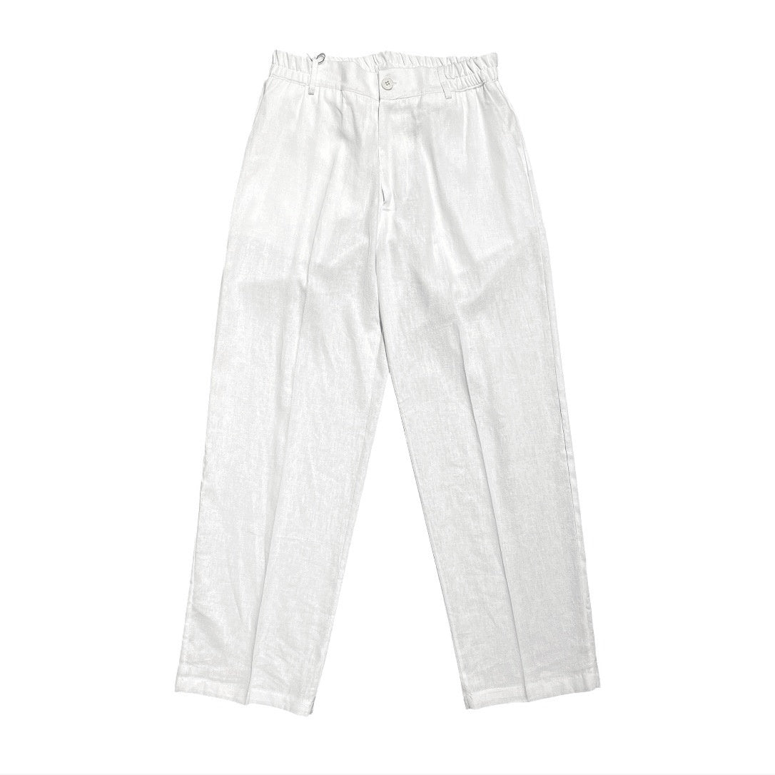 Pantalone uomo palazzo in lino 857
