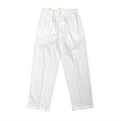 Pantalone uomo palazzo in lino 857