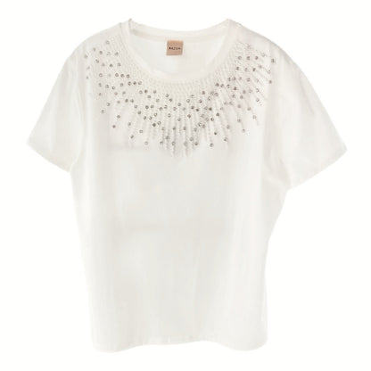 T-shirt cotone con applicazioni 15D170 - EXTYN