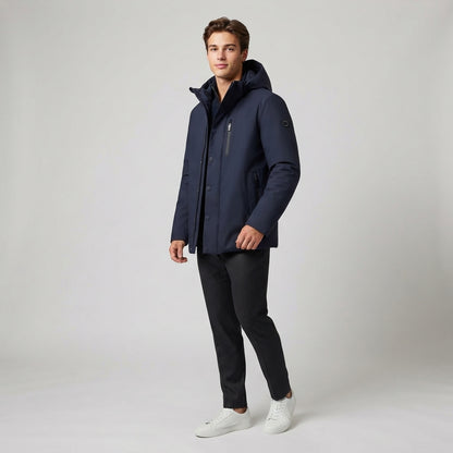 Giubbino uomo in tessuto gommato MK9940025 - MARKUP