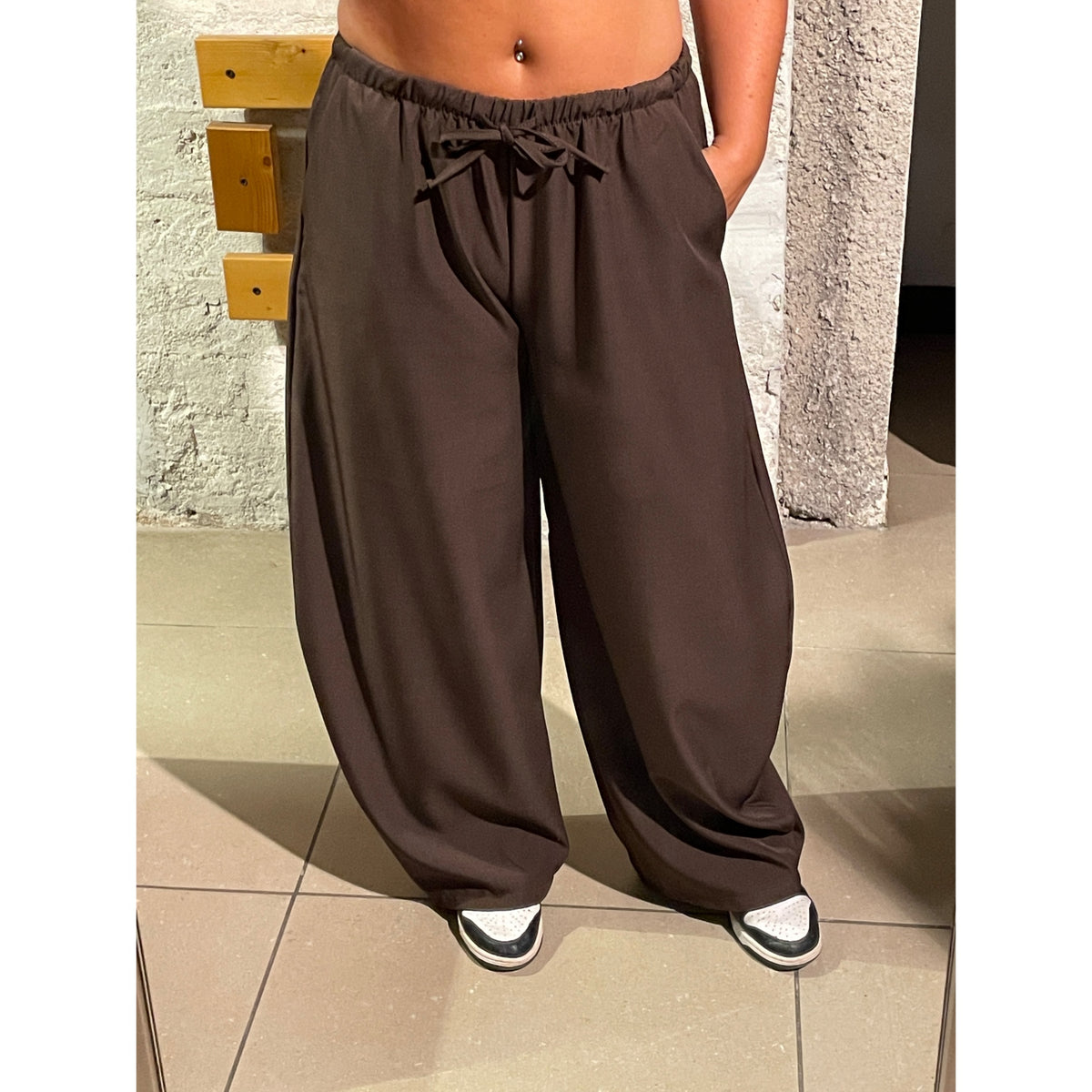 Pantalone donna baloon fit 2619