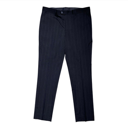 Abito uomo slim fit motivo gessato RIGA09