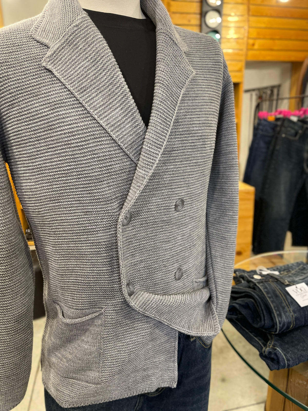 Cardigan uomo doppio petto PJ2655 - PROJECT