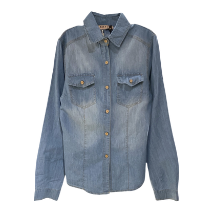 Camicia jeans con taschini 28D175 - EXTYN