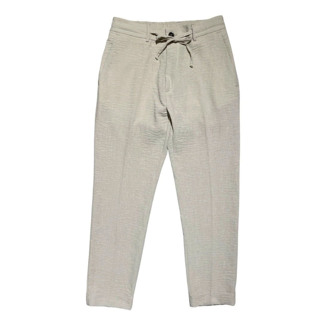 Pantalaccio tessuto goffrato lino e viscosa ISCHIA-LINOZERO