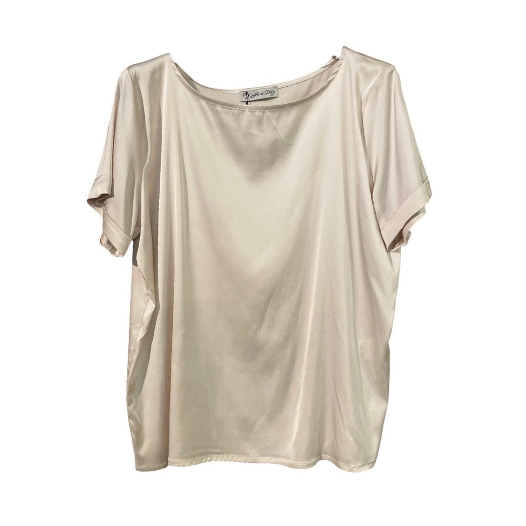 T-shirt in viscosa effetto satin 138269 - FRANZESE
